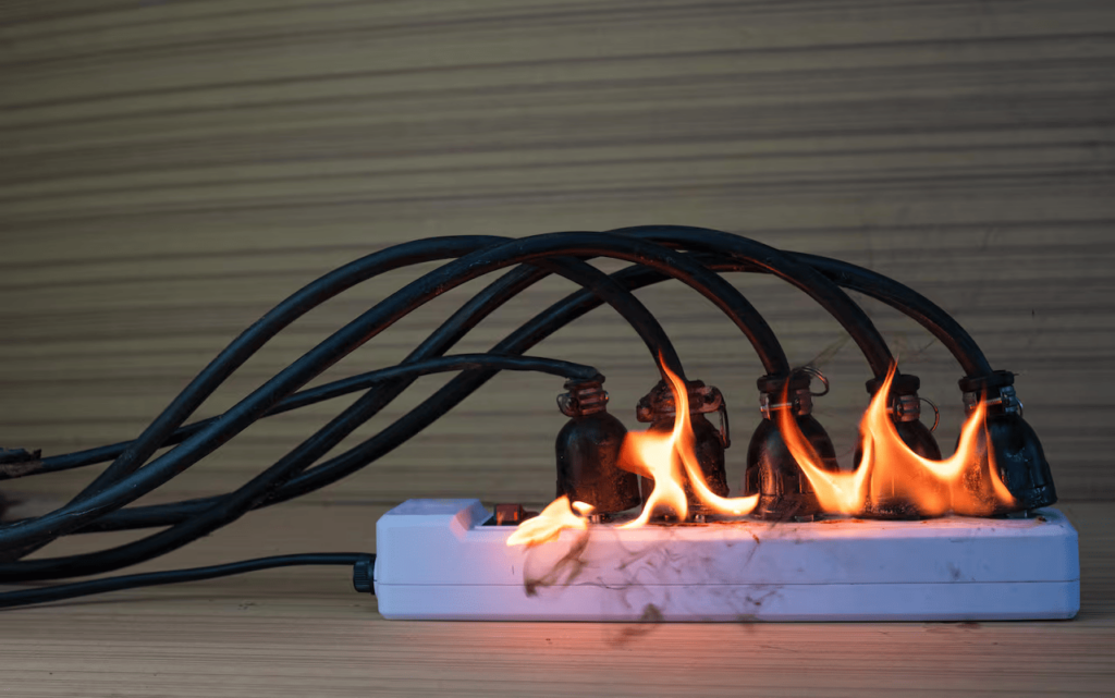 Un incendio por electrodomésticos es peligroso no solo por el daño potencial a la propiedad, sino también por el riesgo de lesiones graves. | Foto: Getty Images/iStockphoto